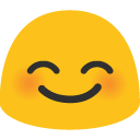 blushing